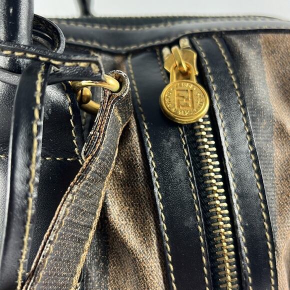 Fendi Pecan Boston Handbag - Picture 9 of 13